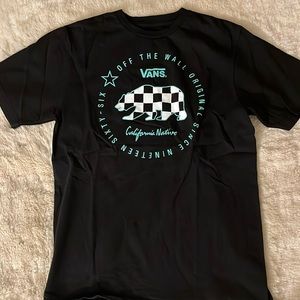 Boys Vans Black tee